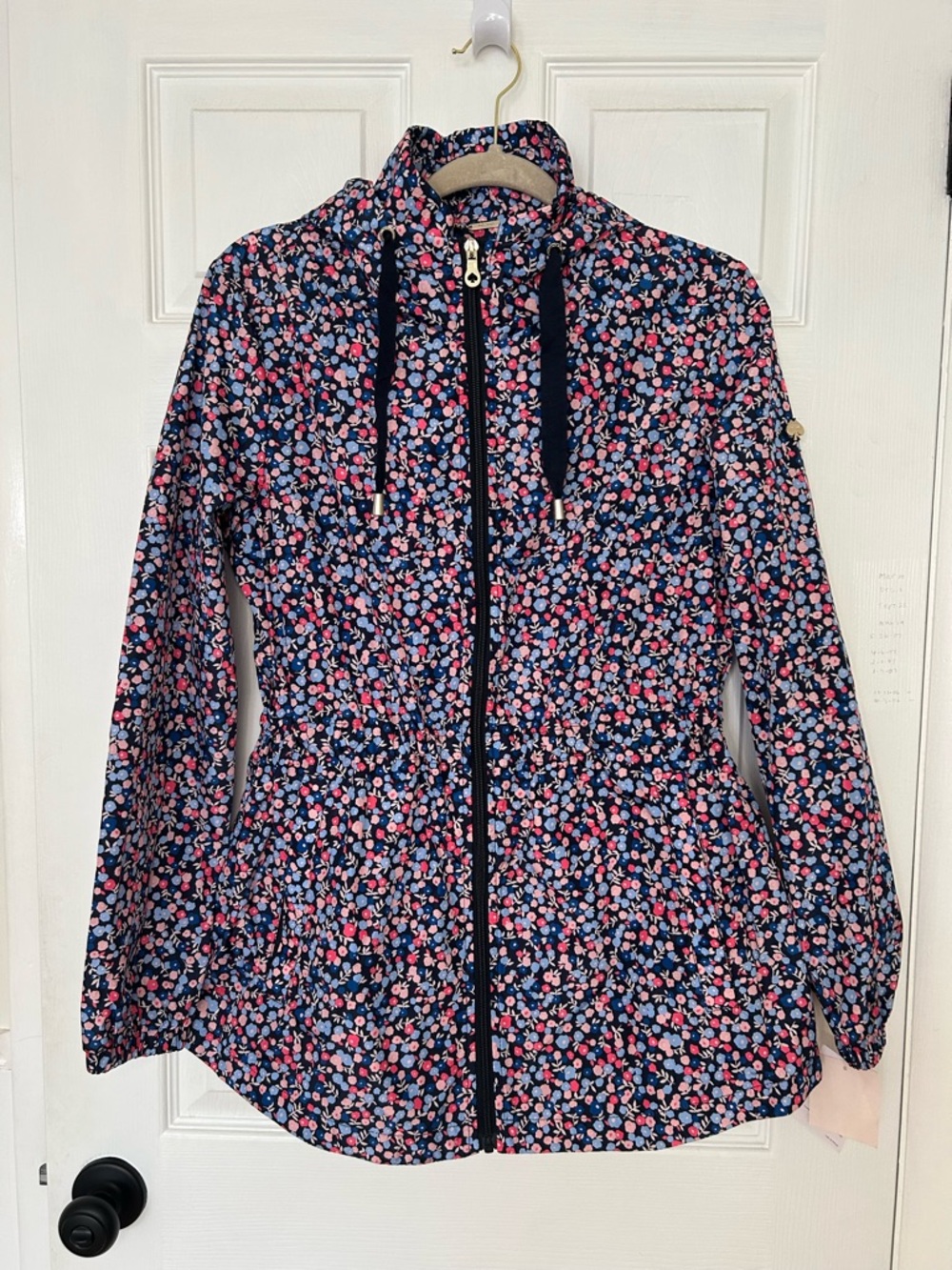 Kate Spade Printed Packable Anorak